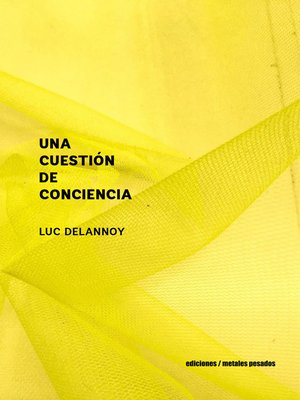 cover image of Una cuestión de conciencia